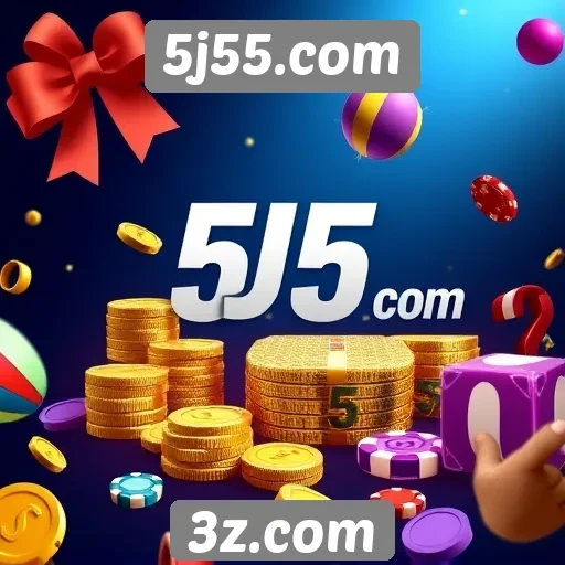 Promoções e bônus exclusivos do site 5j55.com